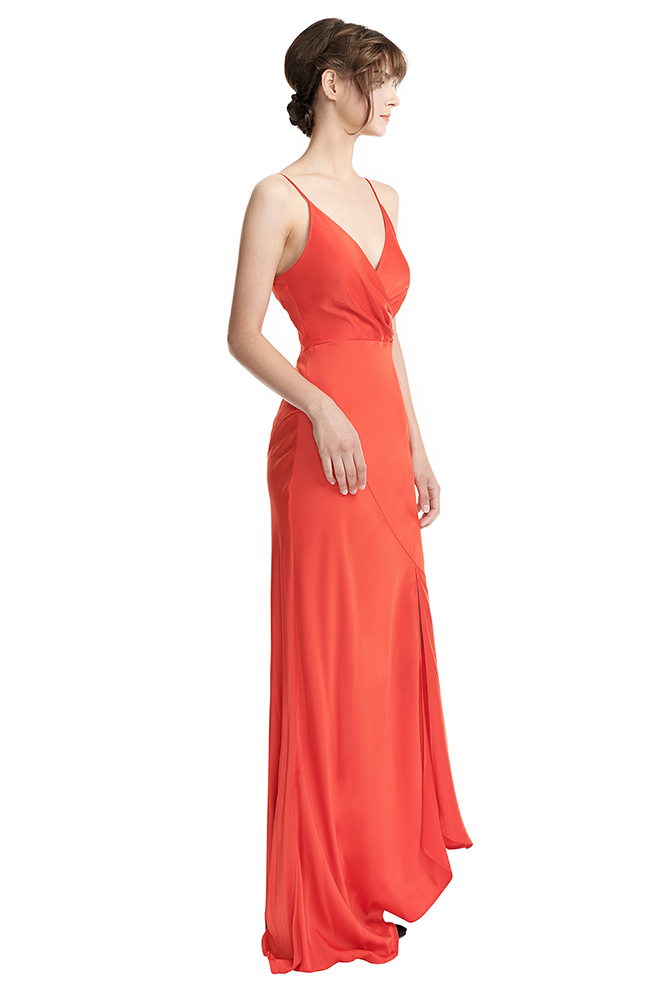 side view of the dress